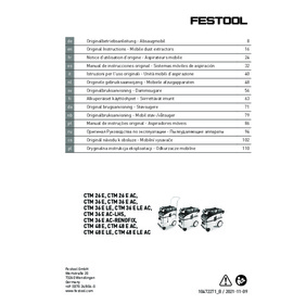Aspirateur CTM 48 E AC