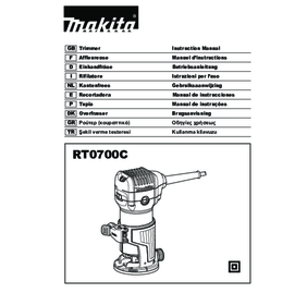 Affleureuse-Défonceuse RT0700C