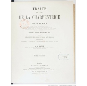 Traité de l'art de la charpenterie