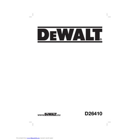 Ponceuse excentrique D26410