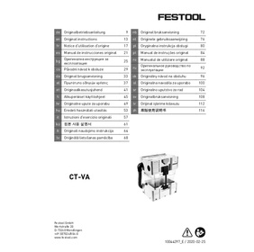 Cyclone d'aspiration CT-VA-20