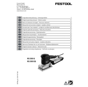 Ponceuse vibrante RS 300