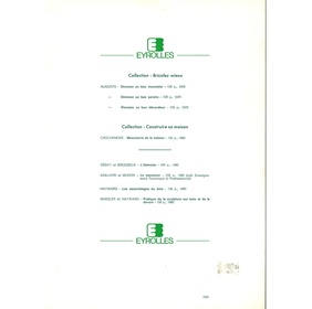 100 et 1 nouveaux modèles en bois