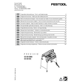 Scie sur table Precisio CS 50 EBG