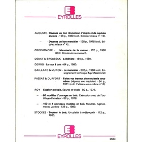 La réparation des meubles anciens