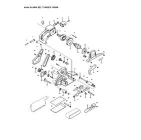 Ponceuse à bande 9404J