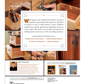Building doors and drawers
