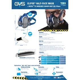 Demi-masque GVS Elipse SPR502