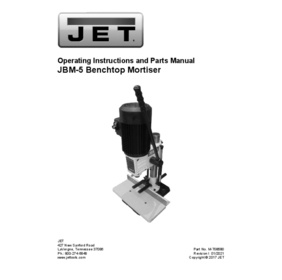 Mortaiseuse à bédane carré JBM-5