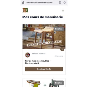 Tout en bois Samuel Mamias