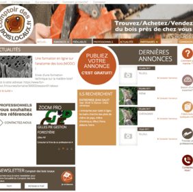 Comptoir des bois locaux