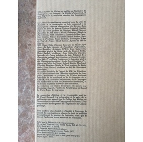 Encyclopédie des métiers. La charpente