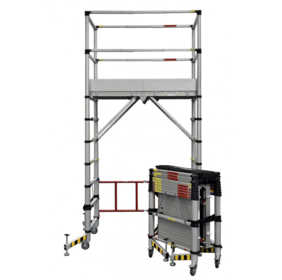 Echafaudage échafaudage roulant aluminium télescopique