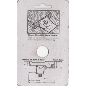Butée d'arrêt encastrable