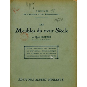 Les meubles du XVIIIe siècle.
