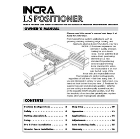 Table de défonceuse LS 25 Super