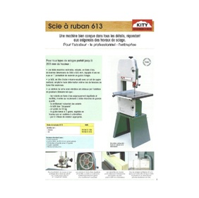 Scie à ruban 613