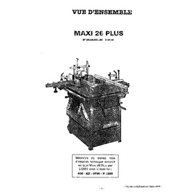 Combiné MAXI 26 plus