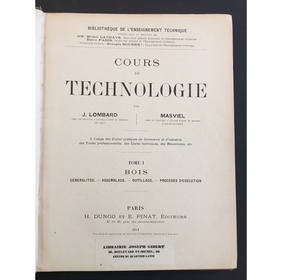 Cours de technologie bois