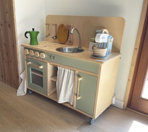 Mini cuisine / parcours de billes aimanté