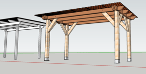 Multiple Pergola