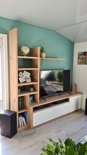 Agencement meuble télé et buffet