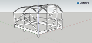 Une petite serre tunnel
