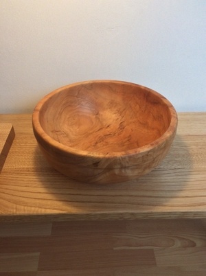 Saladier en cerisier