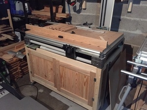 Support pour table mft Festool