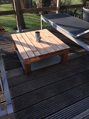 Table basse terrasse
