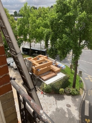 Pas de création mais un déménagement...