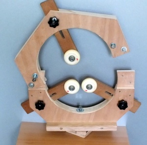 Lunette de tour artisanale