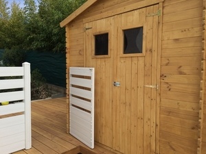 Abri de jardin en douglas