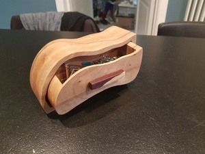 Boîte à bijoux à la scie à ruban