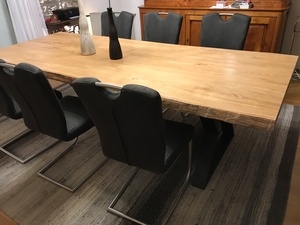 Table  bois métal