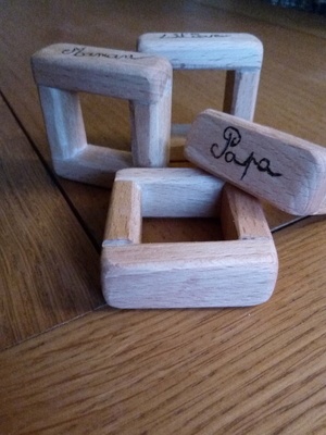 Coulant de serviette de table