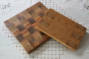 Nouvelle série de planches à découper en bois de bout