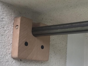 Naissances de tringle, rideau extérieur porte d'entrée