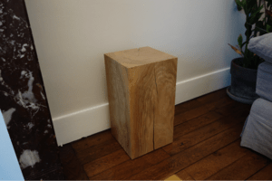 Bloc de bois "Pièce de design"