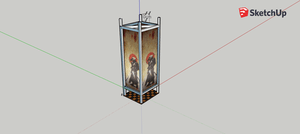 Lampe d'ambiance japonisante