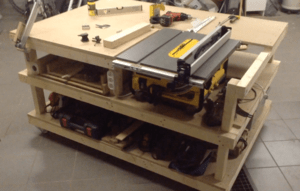 Un établi pour ma scie sur table