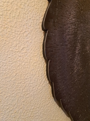 Support de puzzle affleurant