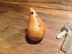 Porte clef goutte de buis