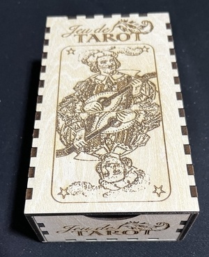 Boîte de rangement pour jeu de TAROT