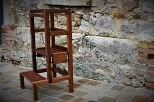 Tour d'apprentissage menuisée