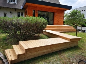 Terrasse en bois à Bois Le Roi