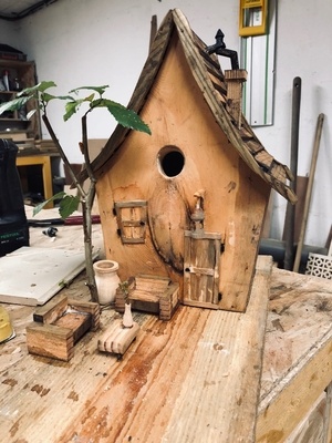 Nichoir "Maison de fées"