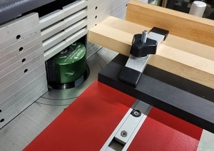 Tablette a tenonner pièces courtes