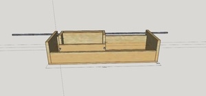 Gabarit pour queues droites