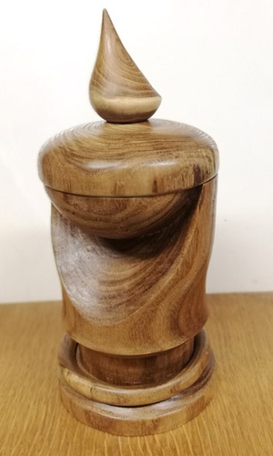 Boite cuvette et son couvercle